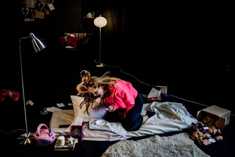 Spektaklio Ką žinau liūdna nuotraukos